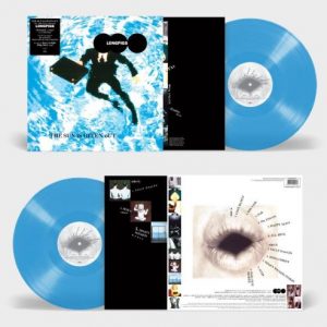 LONGPIGS: "The Sun Is Often Out" limited blue vinyl LP.