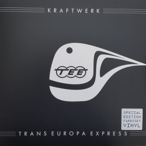 KRAFTWERK: "Trans Europa Express" limited clear vinyl LP