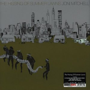 JONI MITCHELL: "The Hissing Of Summer Lawns" limited green VMP 2LP
