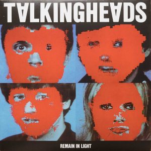 TALKING HEADS: "Remain In Light" limited white LP