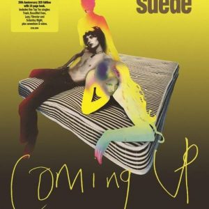 SUEDE: "Coming Up" limited clear 25th Anniversary LP.
