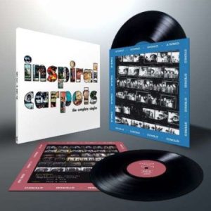 INSPIRAL CARPETS: "Complete Singles" limited liquorice 2LP