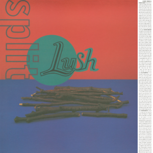 LUSH: "Split" limited clear LP