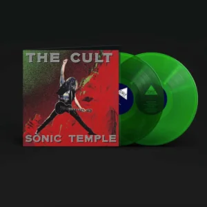 THE CULT: "Sonic Temple" limited green 2LP