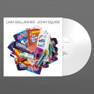 LIAM GALLAGHER & JOHN SQUIRE: "Liam & John" limited white LP