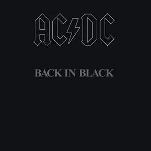 AC/DC: "Back In Black" limited gold LP,