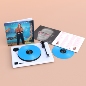 ELTON JOHN: "Caribou" expanded blue 2LP