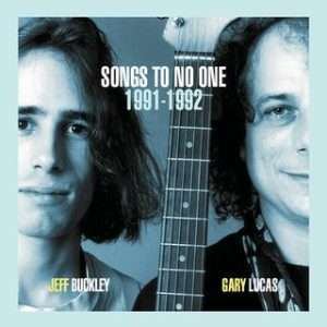 JEFF BUCKLEY & GARY LUCAS: "Songs To No One" limited blue/white 2LP