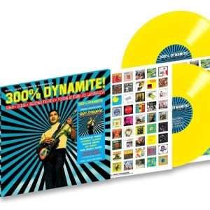 VARIOUS/SOUL JAZZ: "300% DYNAMITE! Ska, Soul, Rocksteady, Funk and Dub in Jamaica"yellow 2LP