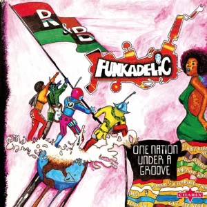 FUNKADELIC: "One Nation Under A Groove" LP+12"