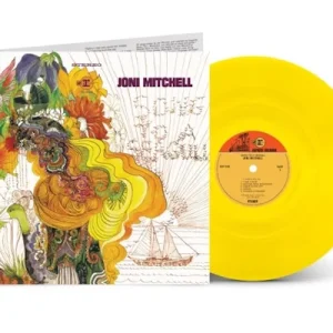 JONI MITCHELL: "Joni Mitchell (Song To A Seagull)" limited yellow LP