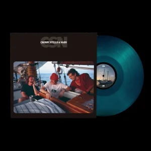 CROSBY STILLS & NASH: "CSN" limited sea blue LP