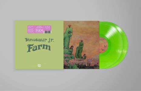 DINOSAUR JR: "Farm" limited lime green 2LP (2025 re-press)