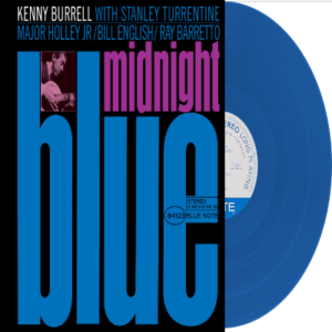 KENNY BURRELL: "Midnight Blue" limited blue LP (Blue Note)