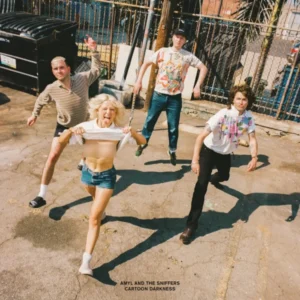 AMYL & THE SNIFFERS: "Cartoon Darkness" LP