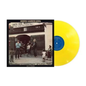 CREEDENCE CLEARWATER REVIVAL: "Willy And The Poor Boys" opaque canary yellow LP