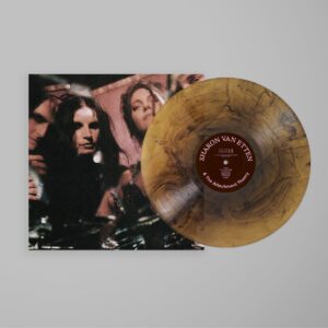 SHARON VAN ETTEN: "SVE & The Attachment Theory" limited Amber Galaxy LP & sticker