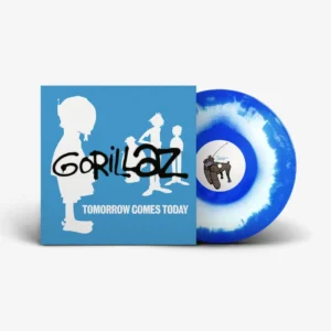 GORILLAZ: "Tomorrow Comes Today" limited blue swirl 12"