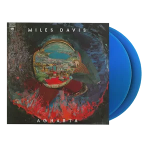 MILES DAVIS: "Agharta" limited blue 2LP