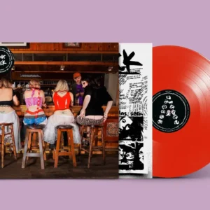 PANIC SHACK: "Panic Shack" limited latex red LP