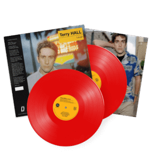 TERRY HALL: "Laugh" *DINKED* red 2LP