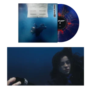 BILLIE EILISH: "Hit Me Hard And Soft" limited Anniversary blue/orange splatter LP
