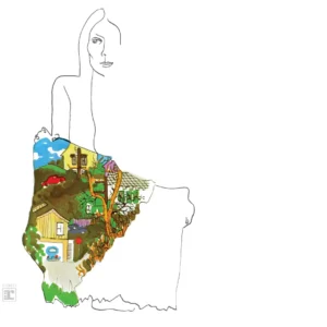 JONI MITCHELL: "Ladies Of The Canyon" LP