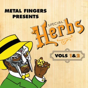 MF DOOM (Metal Fingers): "SPECIAL HERBS 1 & 2" limited mustard yellow 2LP