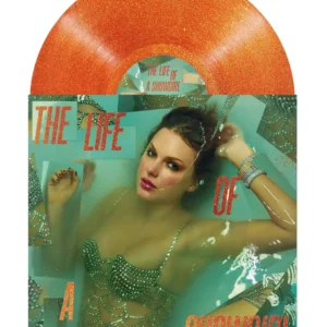TAYLOR SWIFT: "The Life of a Showgirl" Portofino orange glitter LP