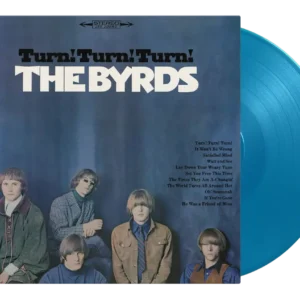 BYRDS, THE: "Turn! Turn! Turn!" limited blue LP