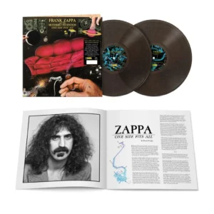 FRANK ZAPPA: "One Size Fits All" limited black glitter 2LP