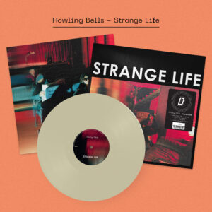 HOWLING BELLS: "Strange Life" *DINKED* glow-in-dark LP & signed print