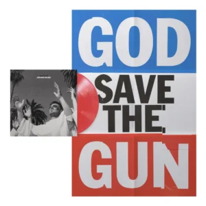 MILITARIE GUN: "God Save The Gun" limited red LP