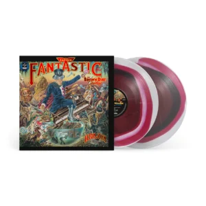 ELTON JOHN: "Captain Fantastic and the Brown Dirt Cowboy" limited 50th Anniversary coloured 2LP