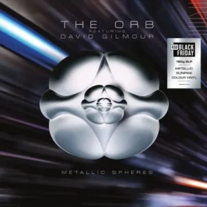 ORB, THE, FEAT. DAVID GILMOUR: "Metallic Spheres" Pearlescent 2LP  *BLACK FRIDAY*