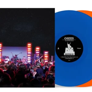 OSEES: "Live At The Broad" limited blue/orange 2LP