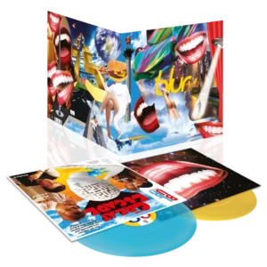 BLUR: "The Great Escape" limited 30th Anniversary yellow/turquoise 2LP