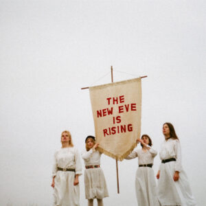 THE NEW EVES: "The New Eve Is Rising" pink LP