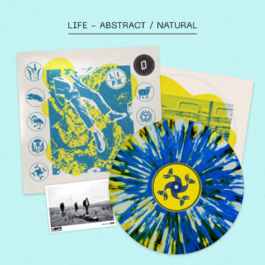 LIFE: "ABSTRACT / NATURAL" *DINKED* splatter LP with alternate artwork. Released 19th June 2026