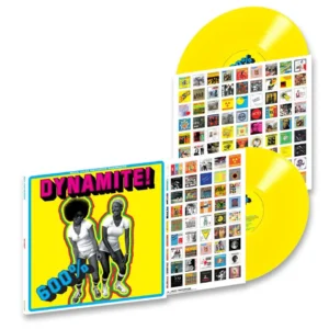 VARIOUS/SOUL JAZZ: "600% Dynamite: Ska, Soul, Rocksteady, Funk and Dub in Jamaica" limited yellow 2LP