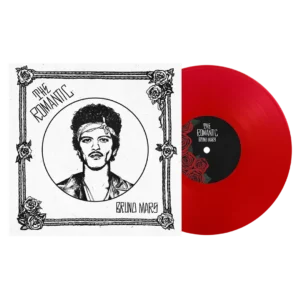 BRUNO MARS: "The Romantic" limited red LP