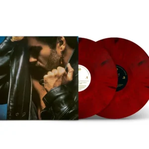GEORGE MICHAEL: "Faith" LP limited red/black marbled 2LP