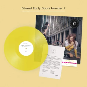 PUNCHBAG: "I Am Obsessed and I Am Not Your Punchbag" *DINKED* yellow LP & signed insert