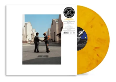 PINK FLOYD: "Wish You Were Here" limited 50th Anniversary yellow LP