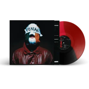 KNEECAP: "Fenian" limited tri-colour (red, red, black) LP