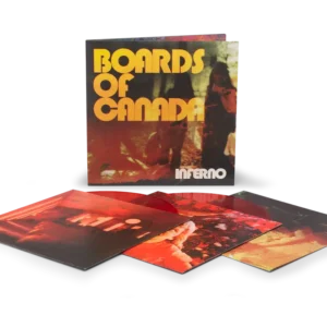 BOARDS OF CANADA: "Inferno" limited deluxe red 2LP