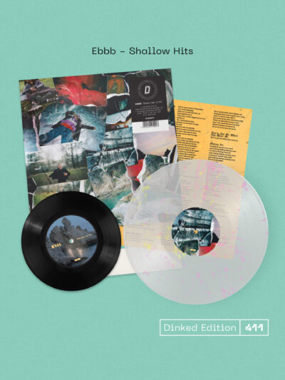 EBBB: "Shallow Hits" *DINKED* clear/pink/yellow LP & bonus 7". Released 10th July 2026