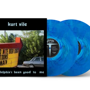 KURT VILE: "Philadelphia's been good to me" limited blue 2LP.