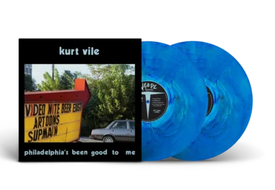KURT VILE: "Philadelphia's been good to me" limited blue 2LP.