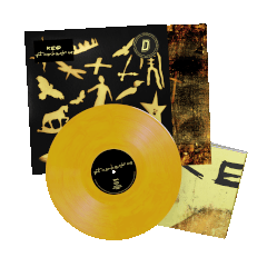 KEO: "Put A Smile On For Me" *DINKED* yellow LP with alternate artwork & poster. Released 25th Sept 2026